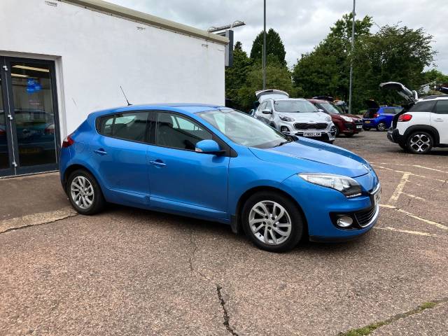 Renault Megane 1.6 16V 110 Dynamique TomTom 5dr Hatchback Petrol Blue